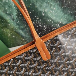 Replica Goyard Artois PM Brown - high-quality designer bag clone
