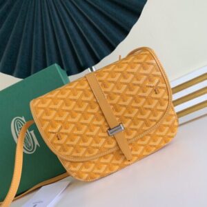 Replica Goyard Belvedere Yellow - premium 1:1 fake handbag model