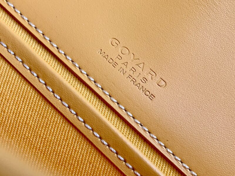 Replica Goyard Belvedere Yellow - best quality luxury bag dupe