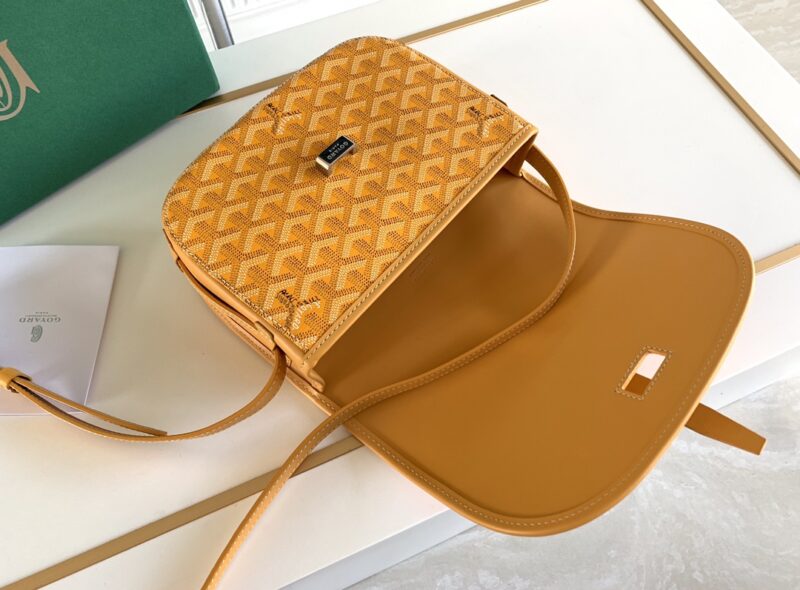 Replica Goyard Belvedere Yellow - ultra-realistic fake designer tote