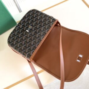 Replica Goyard Belvedere Brown - authentic-look luxury purse replica