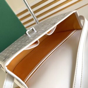 Replica Goyard Belvedere White - ultra-realistic fake designer tote