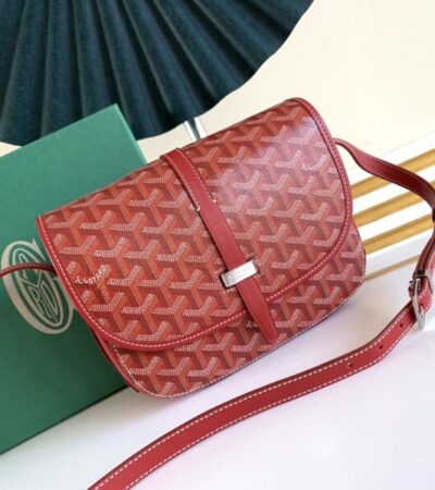 Replica Goyard Belvedere Red - high-accuracy replica luxury purse