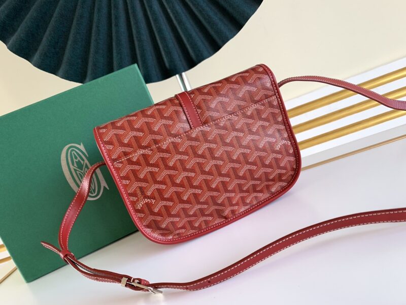 Replica Goyard Belvedere Red - high-quality designer bag clone