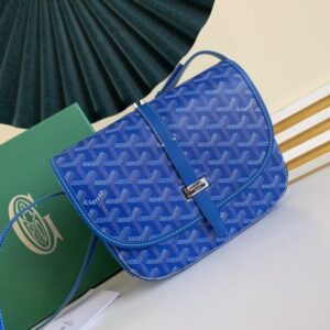 Replica Goyard Belvedere Blue - premium 1:1 fake handbag model