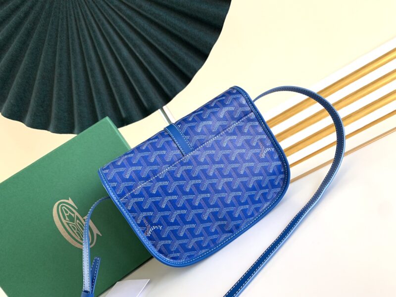 Replica Goyard Belvedere Blue - best-selling designer handbag dupe