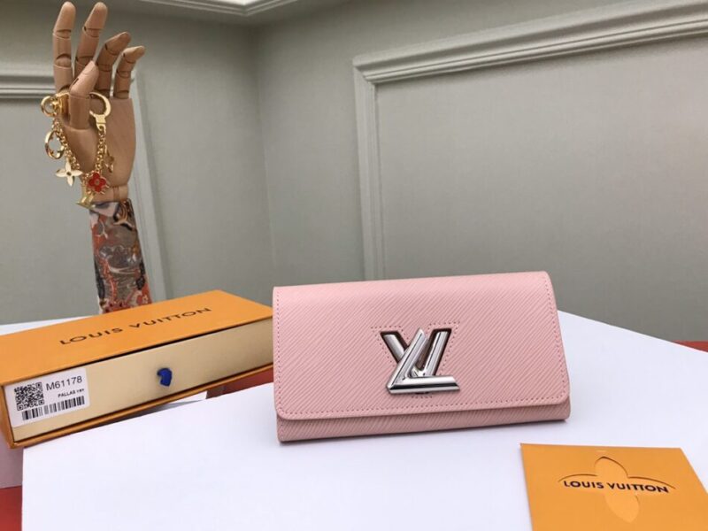 Replica Louis Vuitton Twist Wallet Pink - 1:1 designer replica handbag