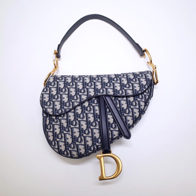 Replica Dior Saddle Bag CD Canvas - top-rated replica designer bag