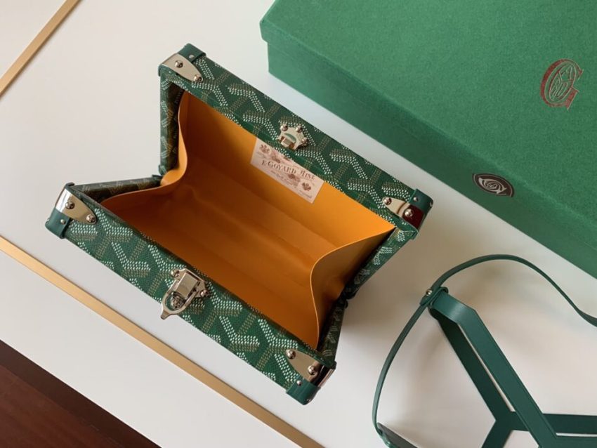 Replica Goyard Minaudière Trunk Bag - near-authentic luxury replica handbag