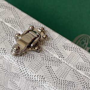 Replica Goyard Minaudière Trunk Bag White - top-rated replica designer bag