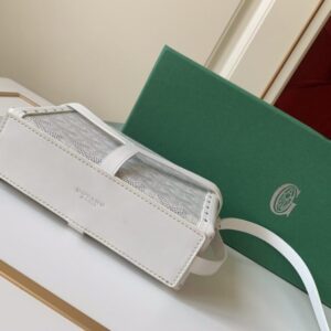 Replica Goyard Minaudière Trunk Bag White - elite superclone designer purse