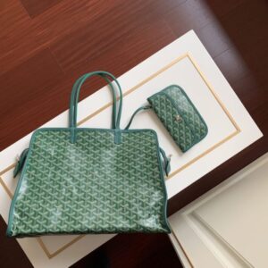 Replica Goyard Hardy Green - authentic-look luxury purse replica