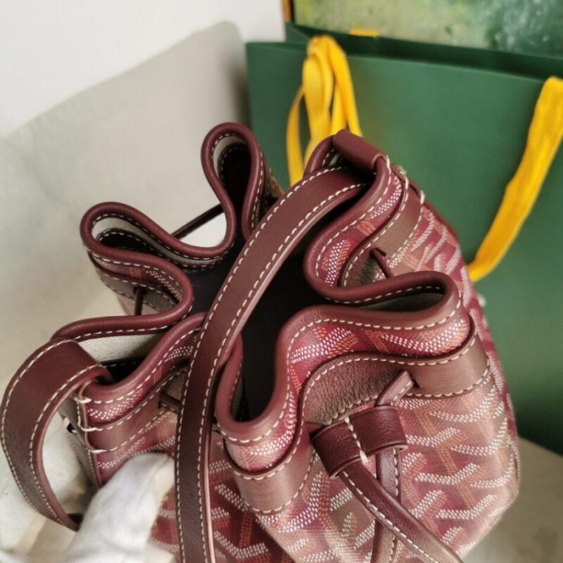 Replica Goyard Pettit Flot Bucket Bordeaux - authentic-look luxury purse replica