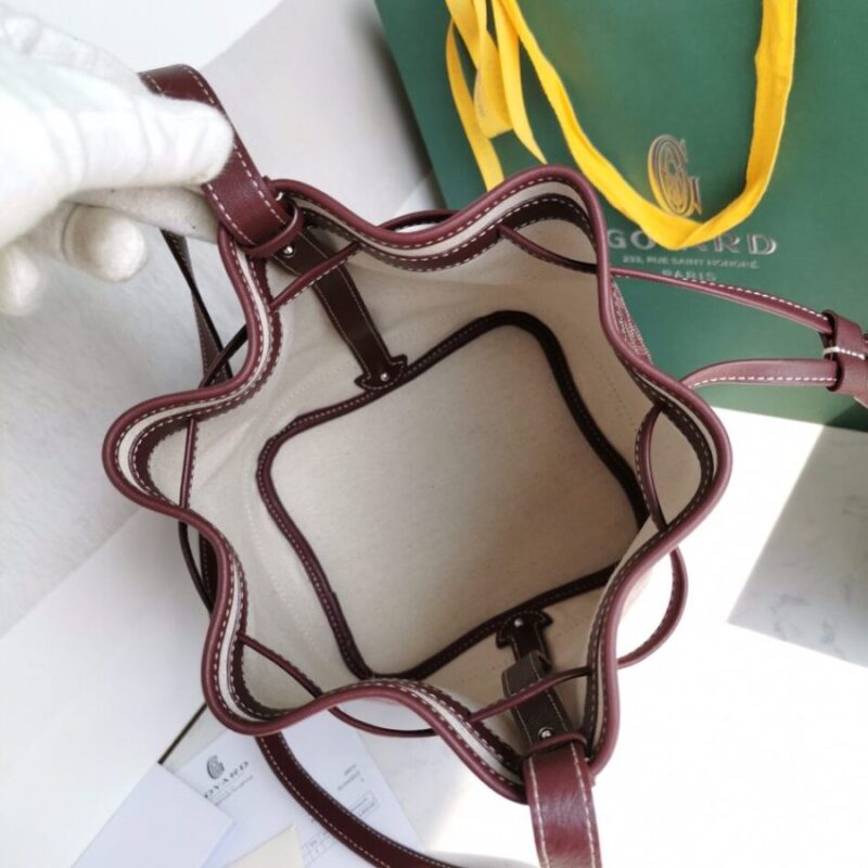 Replica Goyard Pettit Flot Bucket Bordeaux - premium 1:1 fake handbag model