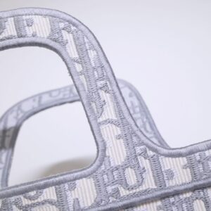Replica Dior Tote Book Mini CD Grey - near-authentic luxury replica handbag