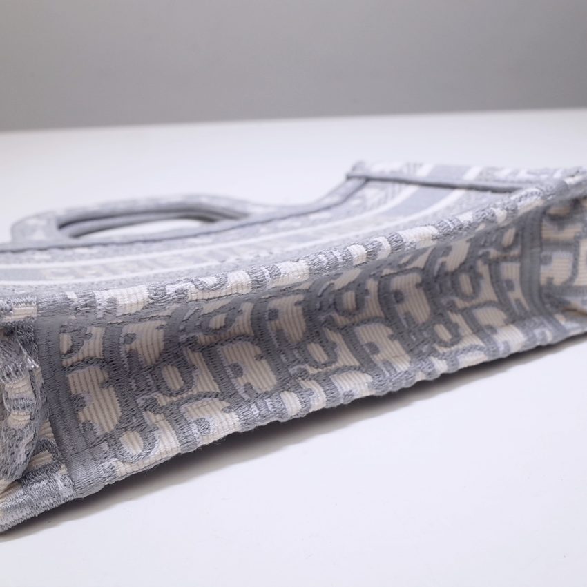 Replica Dior Tote Book Mini CD Grey - best-selling designer handbag dupe