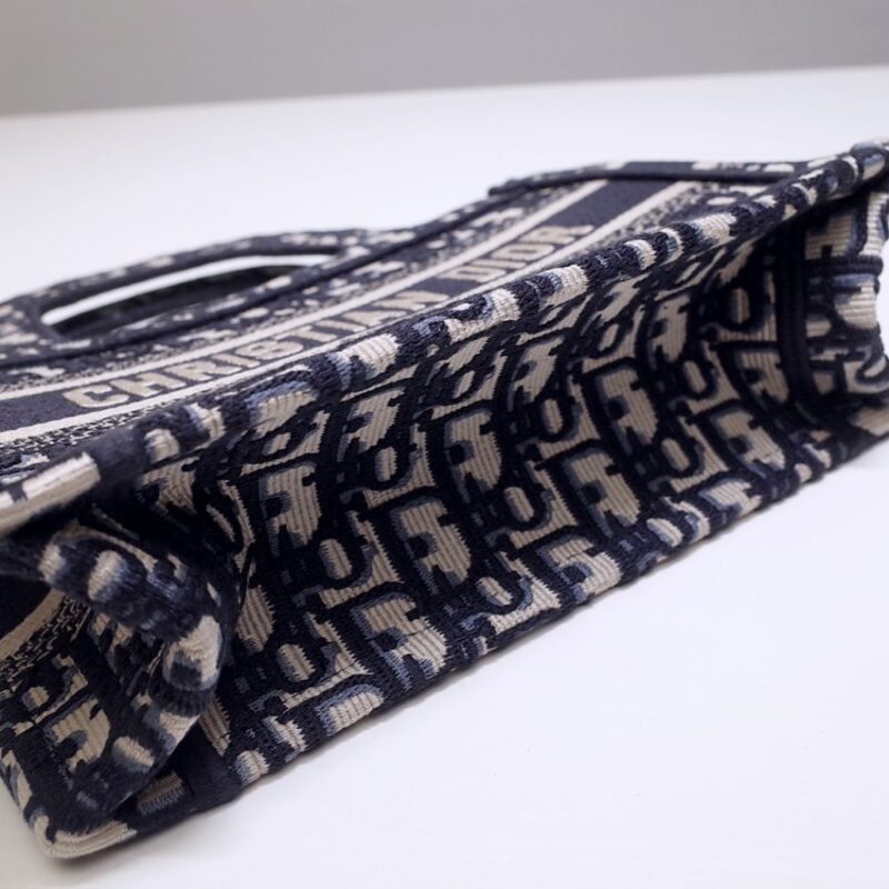 Replica Dior Tote Book Mini CD Black - top-tier luxury replica shoulder bag