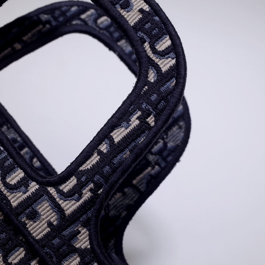 Replica Dior Tote Book Mini CD Black - high-quality designer bag clone