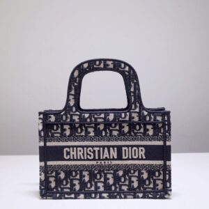 Replica Dior Tote Book Mini CD Black - elite superclone designer purse