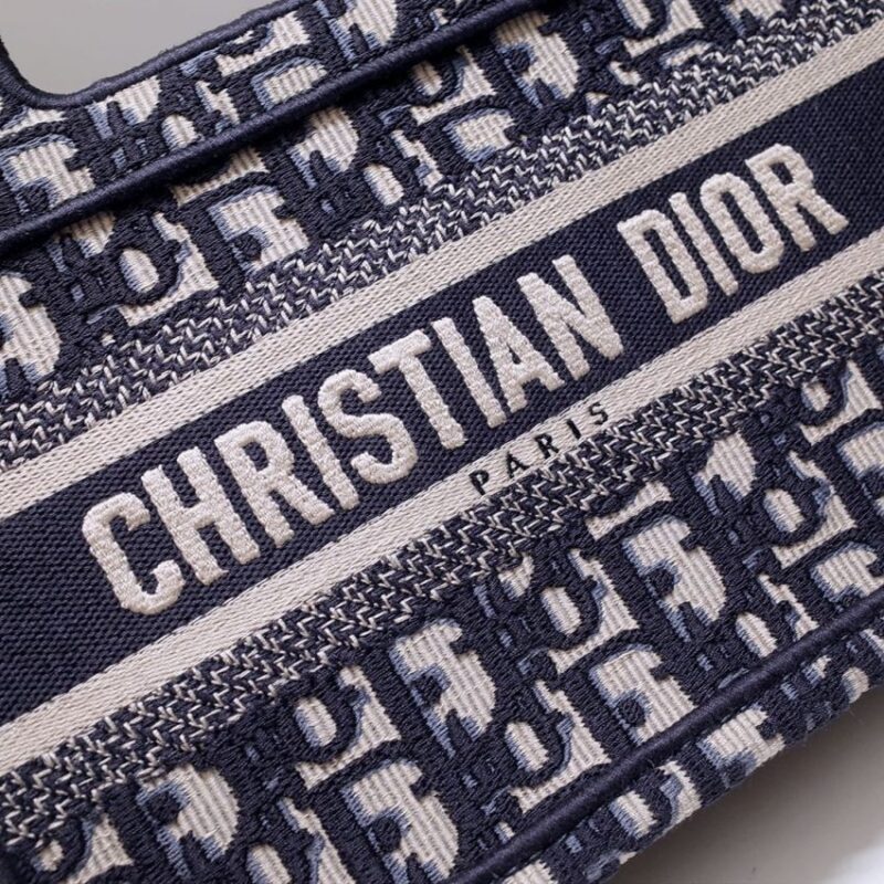 Replica Dior Tote Book Mini CD Black - near-authentic luxury replica handbag