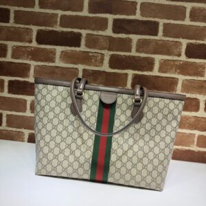 Replica Gucci Ophidia Medium Tote Beige - top-rated replica designer bag