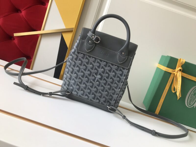 Replica Goyard Alpi Mini Backpack Grey - premium-grade designer purse dupe