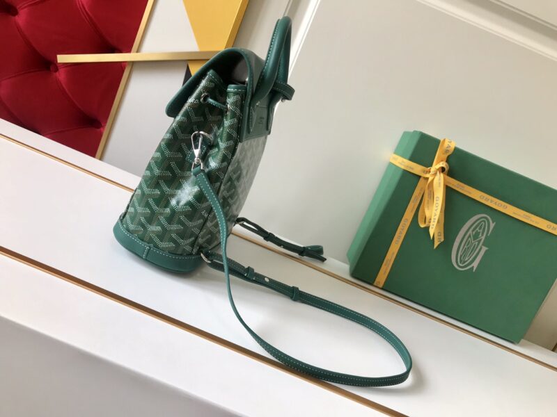 Replica Goyard Alpi Mini Backpack Green - premium-grade designer purse dupe