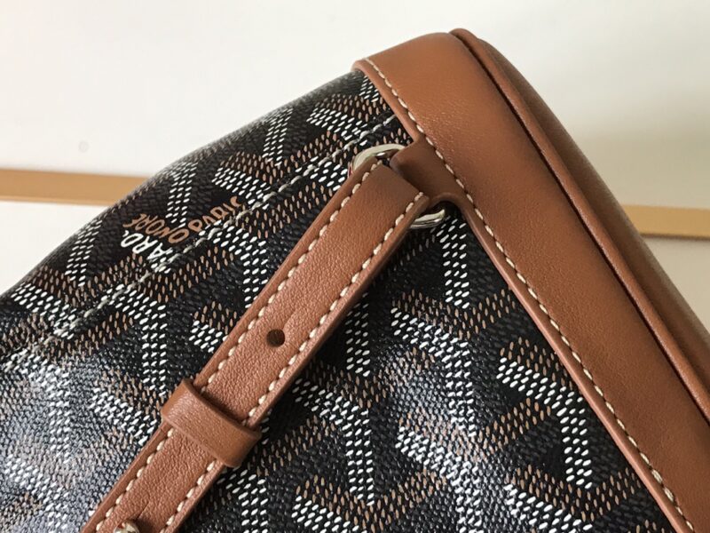 Replica Goyard Alpi Mini Backpack Brown - near-authentic luxury replica handbag