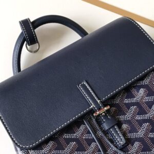 Replica Goyard Alpi Mini Backpack Dark Blue - high-accuracy replica luxury purse