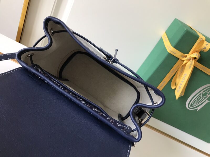 Replica Goyard Alpi Mini Backpack Dark Blue - elite superclone designer purse