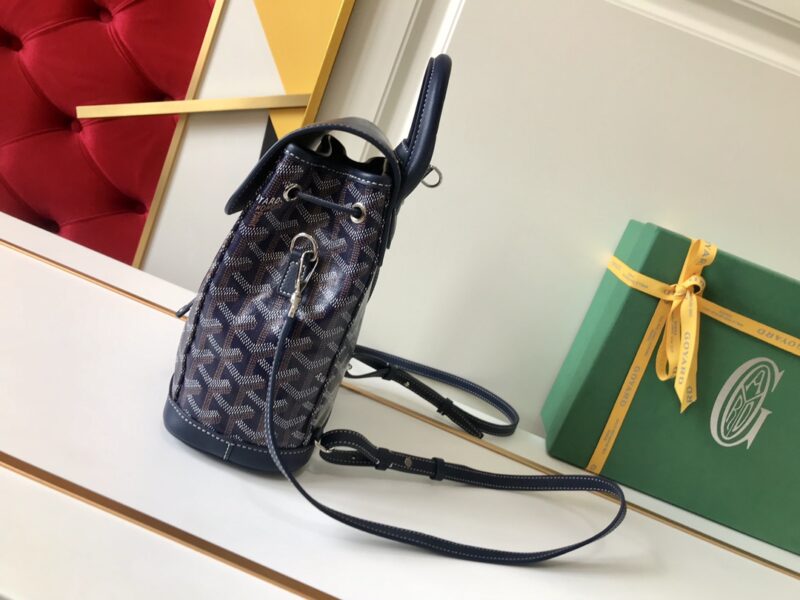 Replica Goyard Alpi Mini Backpack Dark Blue - best-selling designer handbag dupe