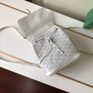 Replica Goyard Alpi Mini Backpack White - premium-grade designer purse dupe