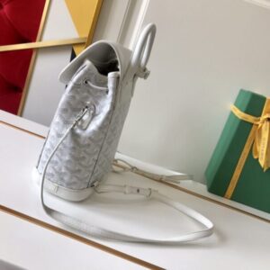 Replica Goyard Alpi Mini Backpack White - elite superclone designer purse