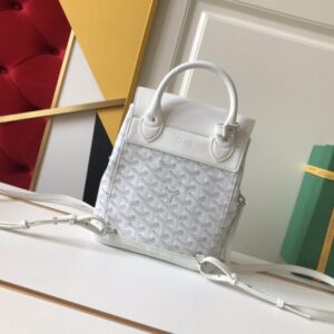 Replica Goyard Alpi Mini Backpack White - high-end fake designer purse