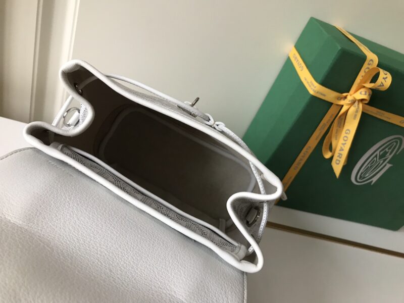 Replica Goyard Alpi Mini Backpack White - 1:1 designer replica handbag