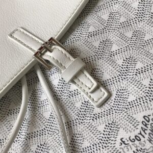 Replica Goyard Alpi Mini Backpack White - authentic-look luxury purse replica