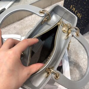 Replica Lady Dior Large Silver - elite superclone designer purse