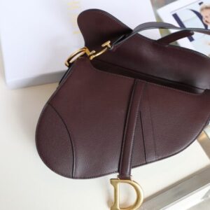 Replica Dior Saddle Bag Bordeaux - elite superclone designer purse