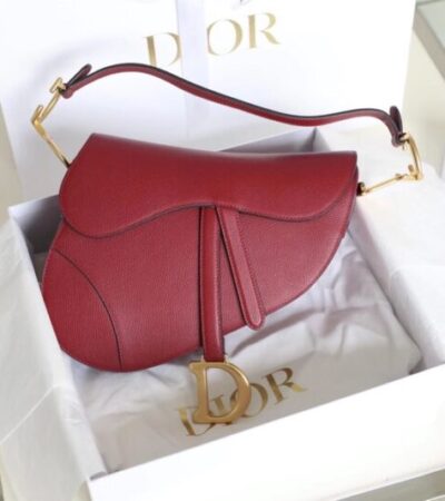 Replica Dior Saddle Bag Red - high-accuracy replica luxury purse