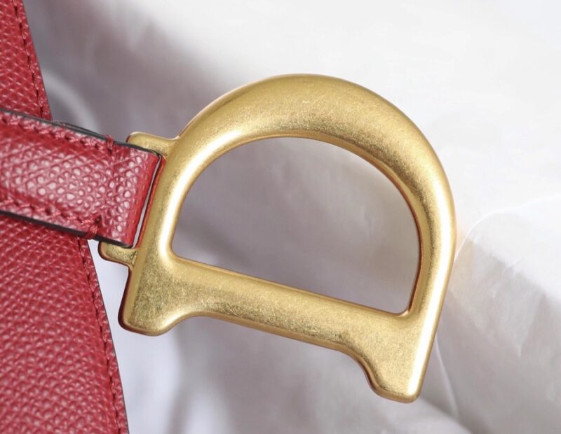 Replica Dior Saddle Bag Red - high-quality designer bag clone