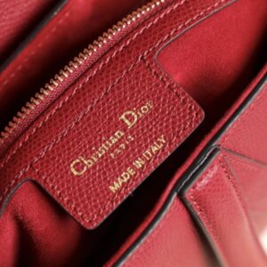 Replica Dior Saddle Bag Red - premium 1:1 fake handbag model