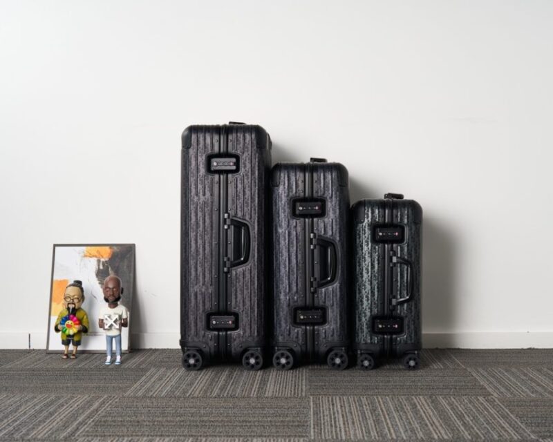 Replica Rimowa & Dior Suitcase Black - high-end fake designer purse