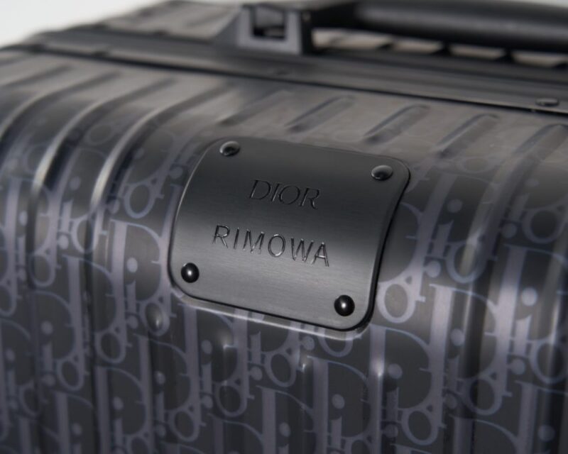 Replica Rimowa & Dior Suitcase Black - high-accuracy replica luxury purse