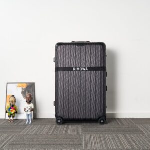 Replica Rimowa & Dior Suitcase Black - high-accuracy replica luxury purse