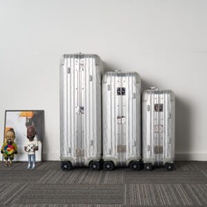 Replica Rimowa & Dior Suitcase Silver - top-rated replica designer bag