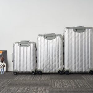 Replica Rimowa & Dior Suitcase Silver - near-authentic luxury replica handbag