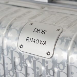 Replica Rimowa & Dior Suitcase Silver - top-rated replica designer bag