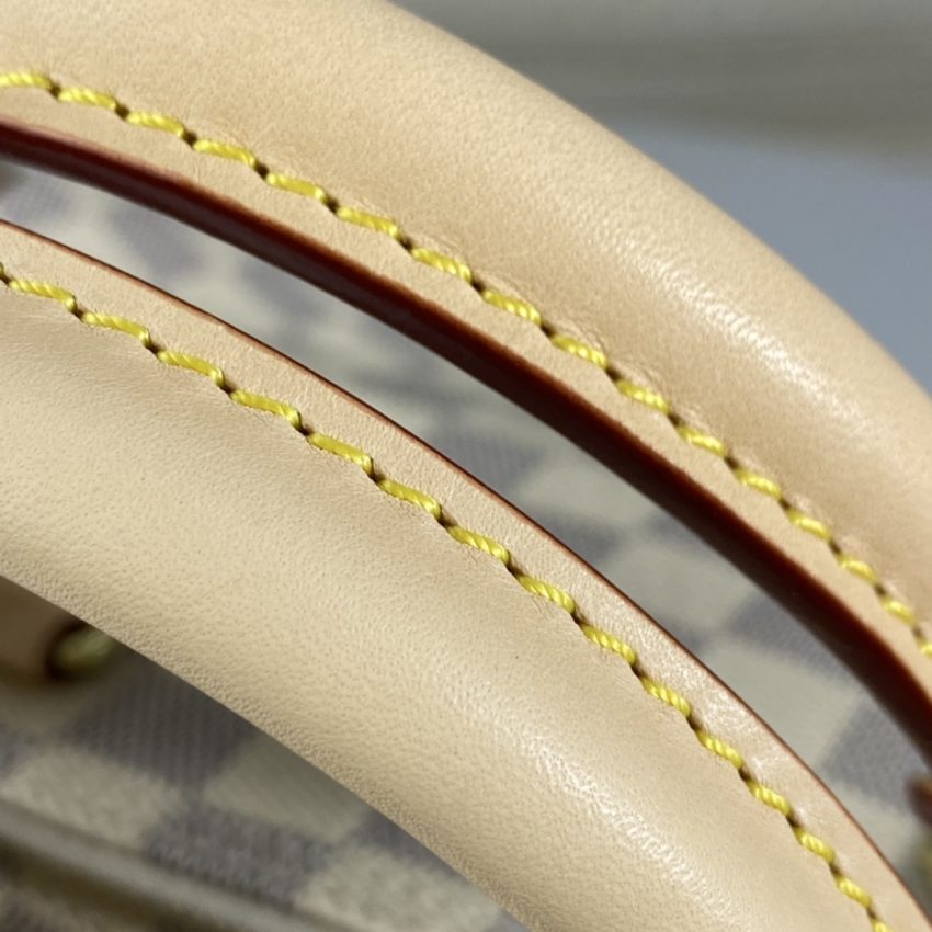 Replica Louis Vuitton Speedy White Grid - realistic designer-inspired fake bag