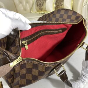 Replica Louis Vuitton Speedy Brown Grid - best-selling designer handbag dupe