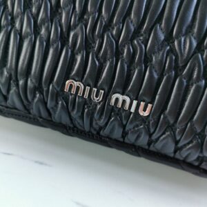 Replica Miu Miu Crystal Handbag Black - near-authentic luxury replica handbag